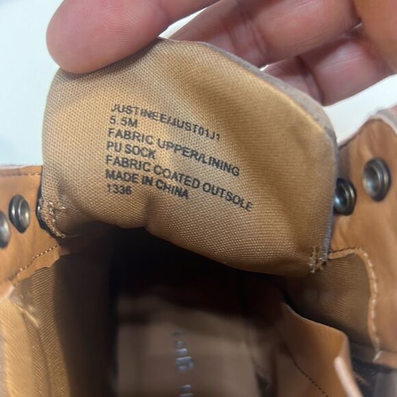 NWT Madden girl Justine lace up boot with full length zipper SZ-5.5 - Picture 10 of 11